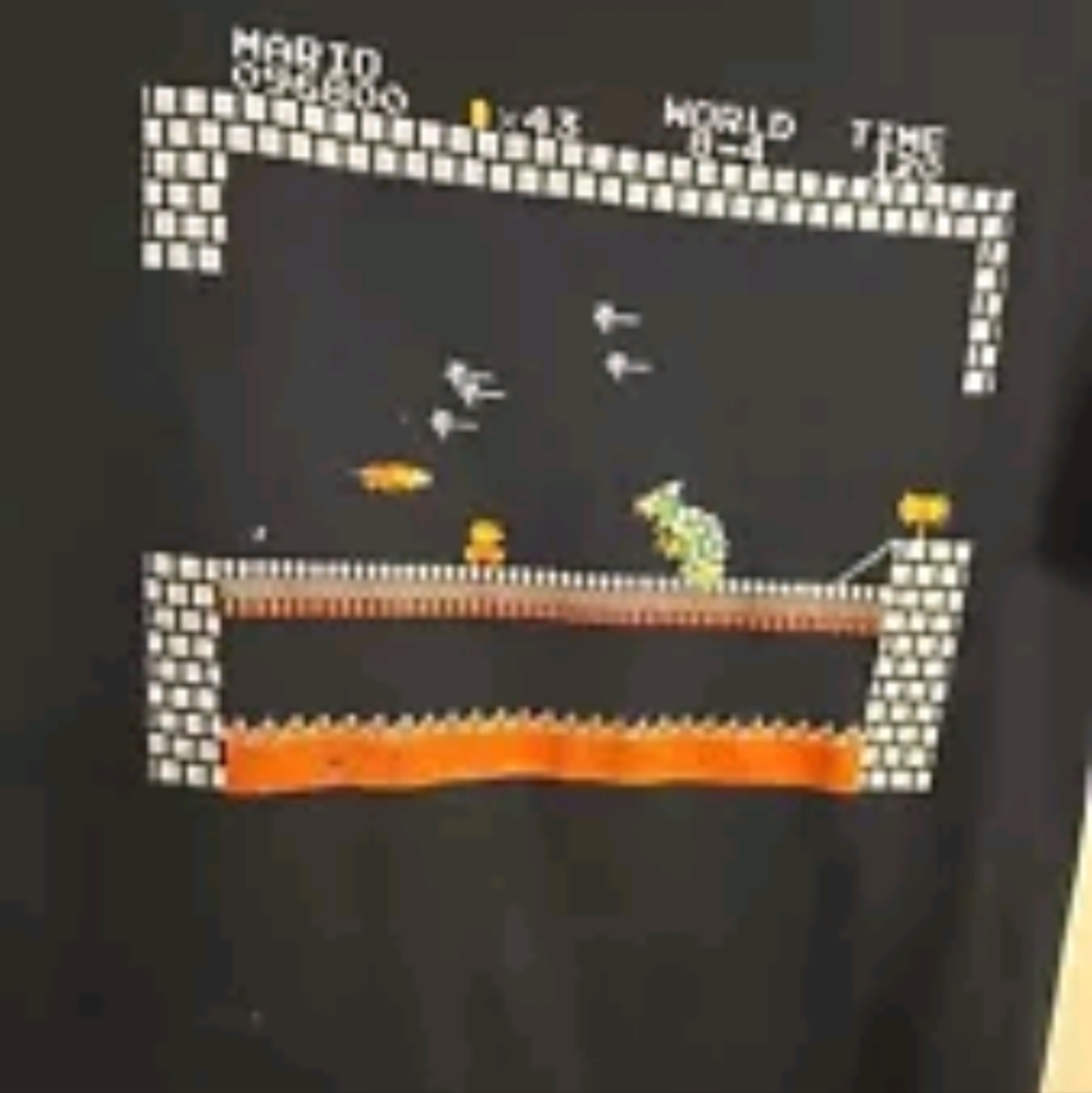 Retro Mario Graphic T-Shirt